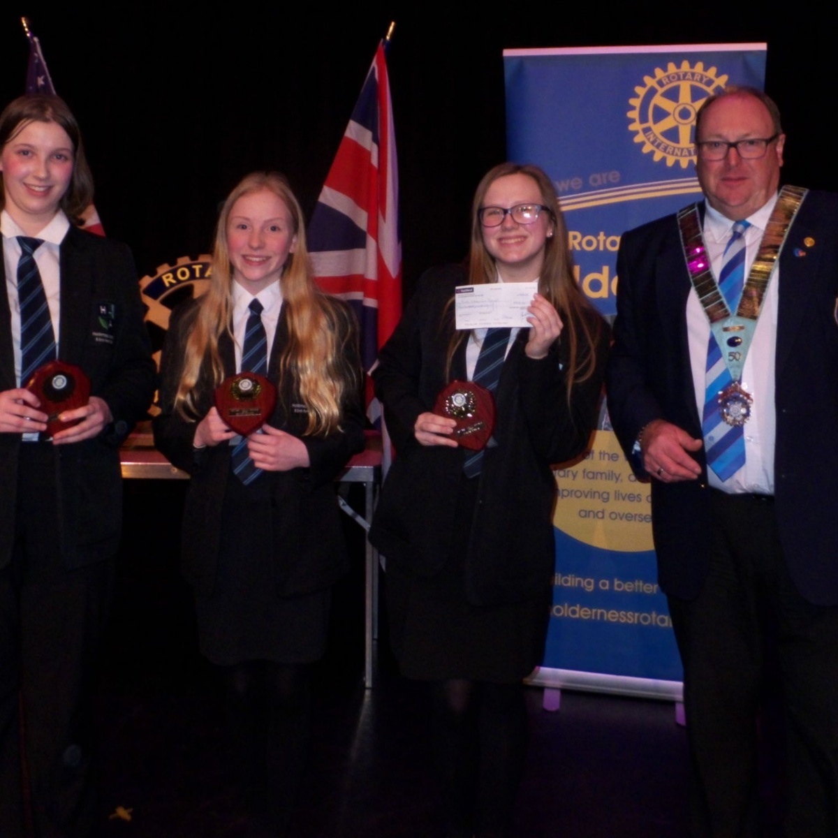 Holderness Students ‘Speak Out’ Holderness Academy